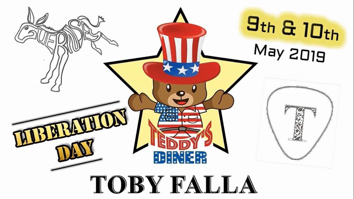 🇬🇬 Guernsey Gigs! 🇬🇬

Another exciting line up for this weekend:

Thursday 9th May🤘 LIBERATION DAY 🎉 

> The PLOUGH, from 4pm
&amp;
> TEDDY’S DINER, 9pm ~ 12am
(@ L'Eree Bay Hotel )

Friday 10th May🤘

> TEDDY’S DINER, 9pm ~ 12am
(@ L'Eree Bay Hotel)
