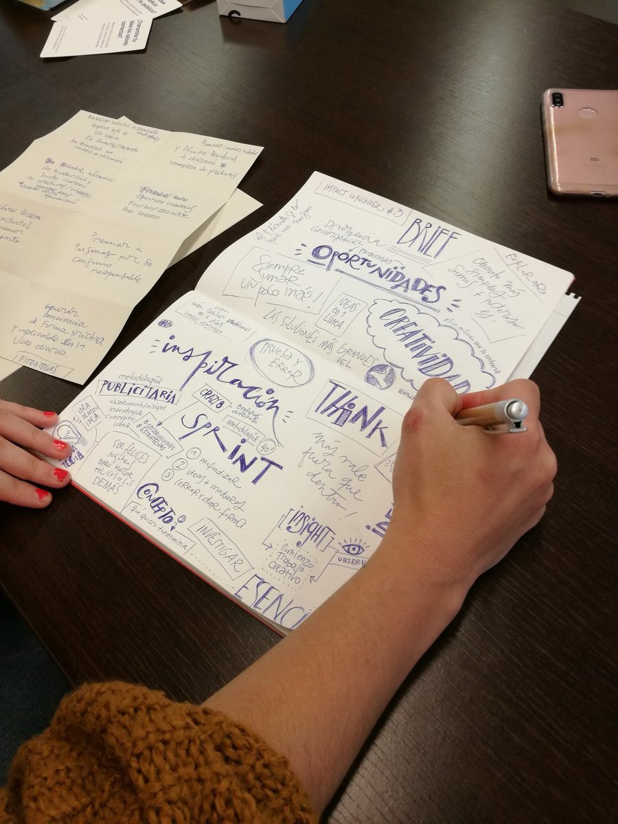 e_Cid's tweet image. @unalmanomade compañera #socialentrepreneur con tanto arte que plasma en una página la clase de hoy de #creatividad #learningbyhelping #talentedwomen