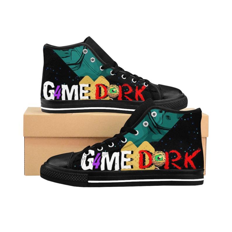 NonsenzeMusic's tweet photo. 🤓🤚🏿Whud Up #dorksqwad ,in celebration of my "New G4me Dork album , you can now come check out my Nonsenze/Game Dork Sneaker collection Available at my Dork-Stop-Shop (Etsy) . Pick up some custom socks to go with them and more https://t.co/nr756xIBfw #newmerchalert #dorkstop… https://t.co/5QUXKHP3Yy