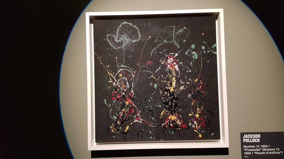 ti_exe's tweet photo. Giusto in tempo prima che chiudesse la mostra di #Pollock 😉

#contemporaryartist #contemporaryart  #modernartists https://t.co/G9lF8IkLHd