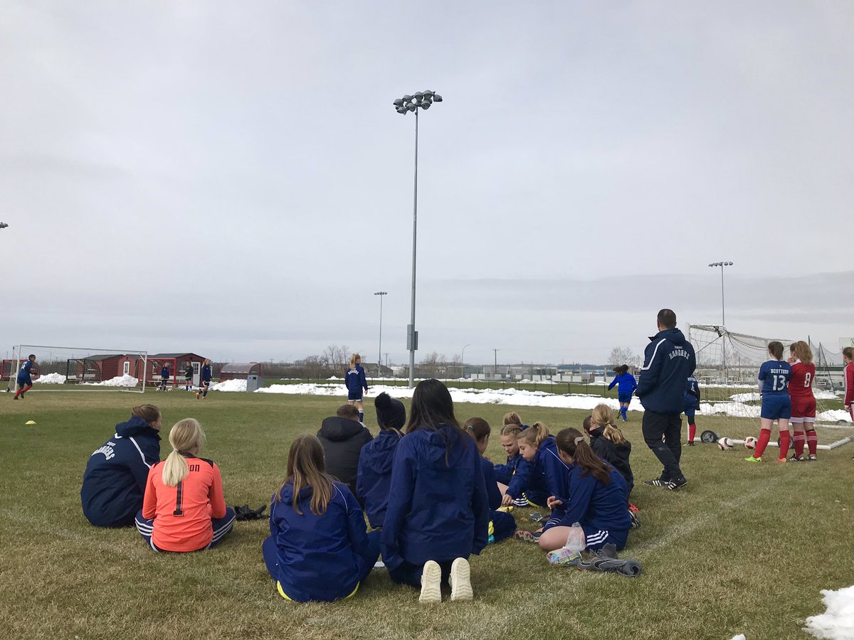 06_rangers's tweet photo. Red Deer Spring Fling success✔️ 4 games, shooter/keeper challenge, multi club BBQ and managed to catch the @CPLCavalryFC game in the clubhouse https://t.co/7H3uo8AW0B