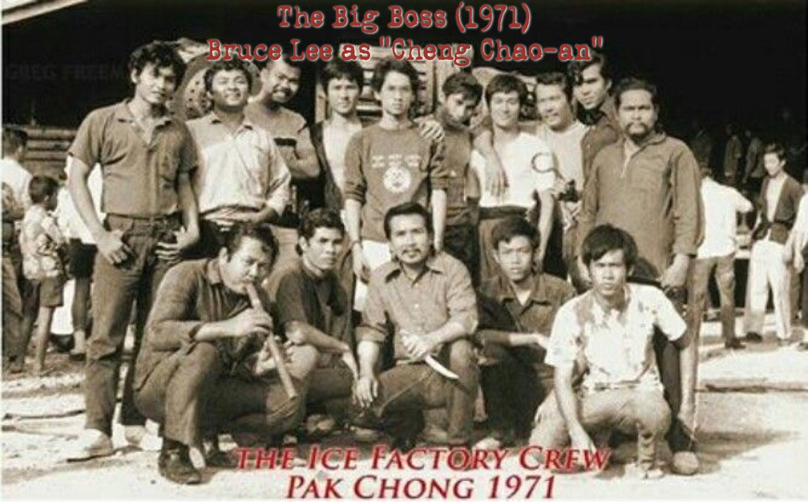 Stewart Island Bemiddelen Spookachtig Bruce Lee The Dragon on Twitter: "Bruce Lee The Big Boss(1971) The Ice  Factory Crew Class 📸Photo taken On Scene at The Ice Factory Pak Chong,  Thailand in 1971! @BruceLee #BruceLee #BruceLeeNation🌎