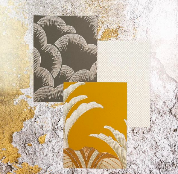 Decisions, decisions. PC: <a href="/HOOKEDONWALLS/">HOOKEDONWALLS</a> 
#wallpaper #interiordesign