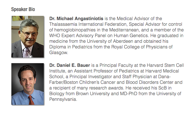 BioRadDiag's tweet photo. In honor of International #Thalassaemia Day 2019 Wednesday May 8th, TIF & Bio Rad Laboratories Inc. invite you to register for our #Test2Control Thalassemia and #SickleCell Webinar (3 sessions available) with the two speakers (below) https://t.co/5j5o3GrPSL https://t.co/z0VaFaC3Dw