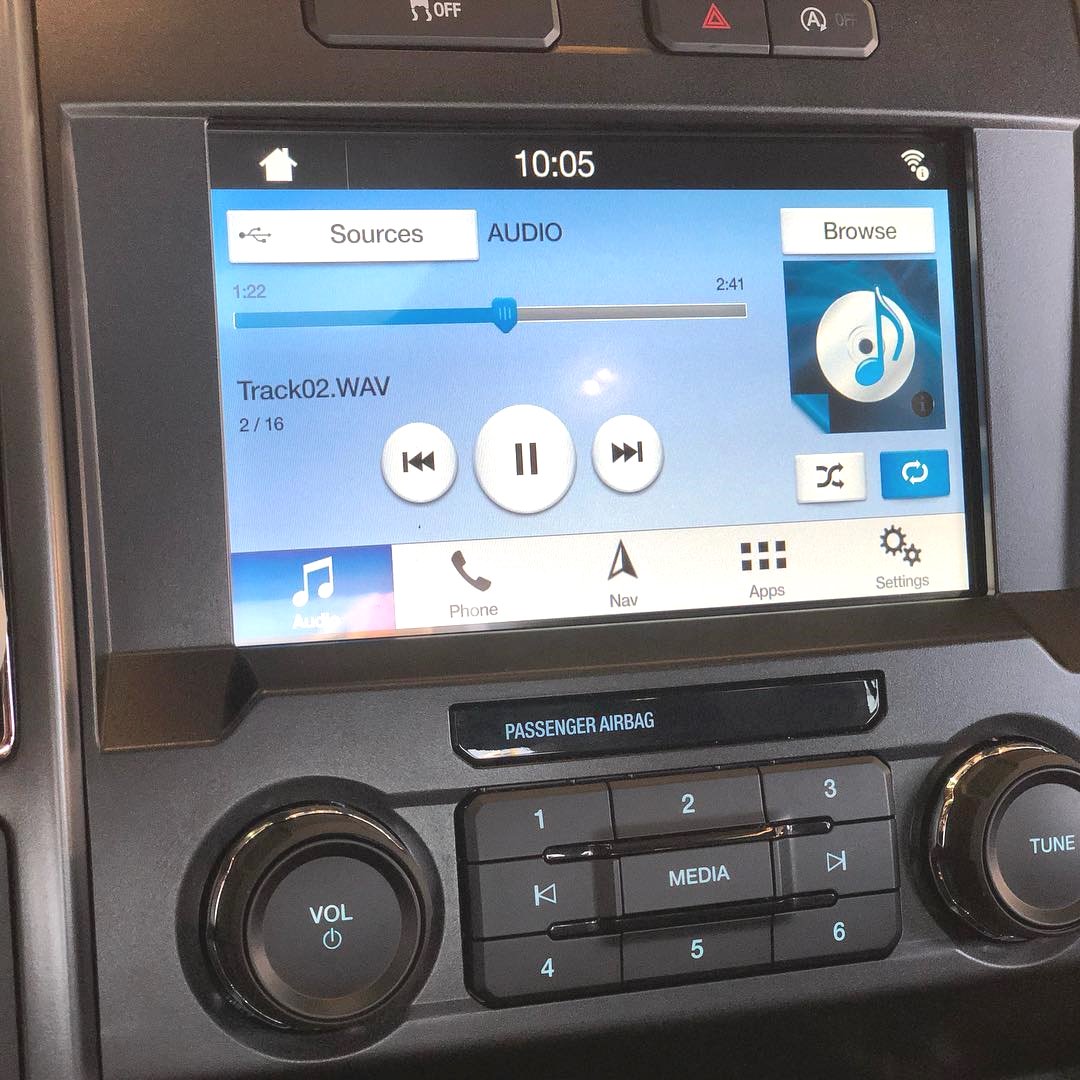 LakelandAudio's tweet photo. 2019 F-150 came with no CD player, so we added one with control from the factory radio screen. #addoncdplayer #stillneedacdplayer #fordf150 #blvdaudio #blvdmasterchin #lakeland

Contact us today for window tinting or a custom car stereo system installed by our trained technicia https://t.co/OObdfLqa69
