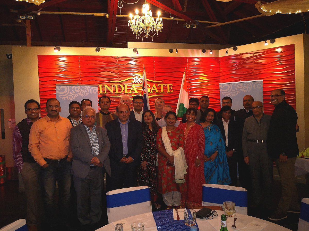 #NZITA members recently gather to thank the outgoing Indian High Commissioner <a href="/kohli_sanjiv/">Sanjiv Kohli</a> for his services to the #NZIndia relations. We wish him all the best &amp; look forward to welcoming <a href="/MukteshPardeshi/">Muktesh Pardeshi</a> <a href="/SushmaSwaraj/">Sushma Swaraj</a> <a href="/MEAIndia/">Randhir Jaiswal</a> <a href="/MaheshBindra/">Mahesh Bindra</a> <a href="/nzindmgt/">Sunil Kaushal</a> @BKingNZ <a href="/MichaelSwainNZ/">Michael Swain</a>