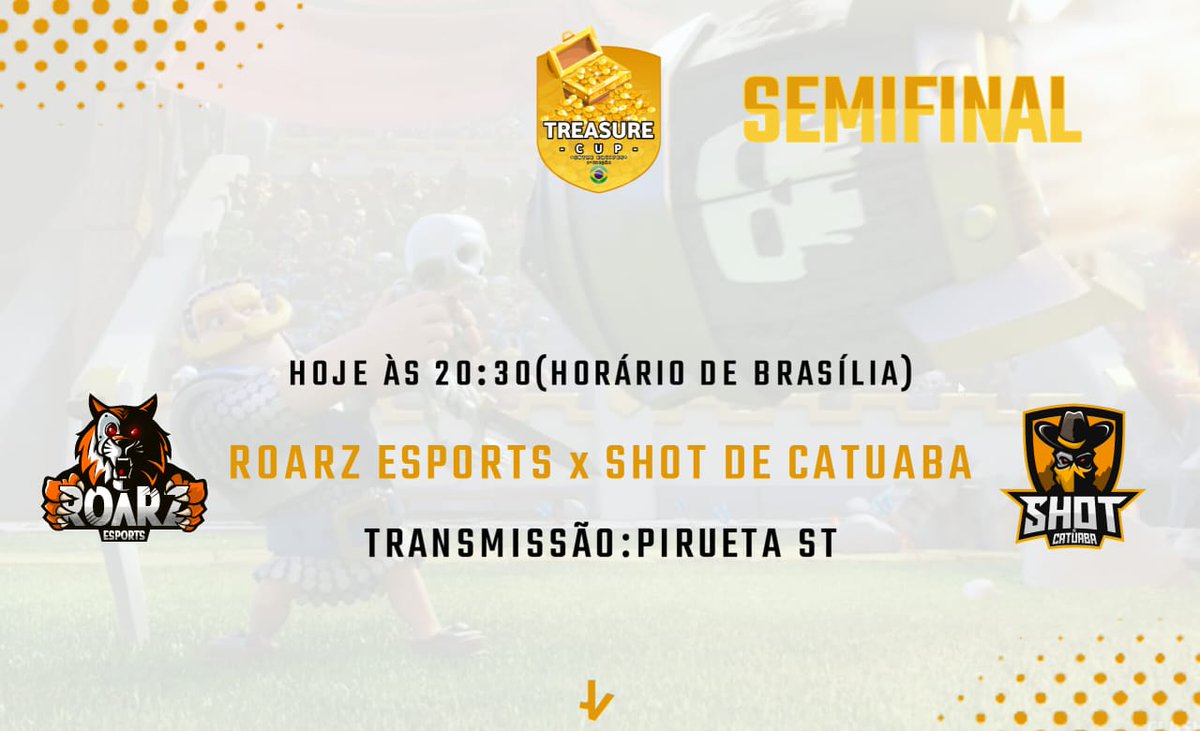 Hoje vamos ver quem passa para final contra o @TeamSolidOF !!

@roarzesports x <a href="/de_catuaba/">SHOT E-SPORTS</a> 

Canal:<a href="/Kawasantiago10/">Kawã Santiago</a> 

OBS:A equipe da @GrifoSports foi desclassificada(Motivo:AccShare),assim passando o @TeamSolidOF para a Final!