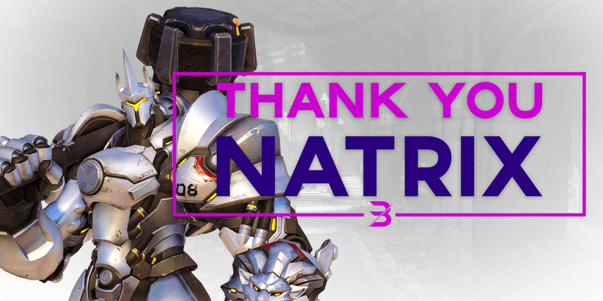 Goodbye <a href="/NatrixOw/">Natrix not TFT</a>! Although your time with us was short, it left a lasting impact on the team Goodluck!