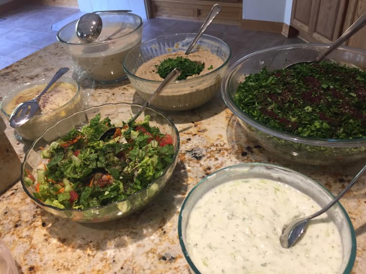 On Saturday, our friend Shaimaa Aly hosted a Guess Who's Coming to Dinner gathering in her home. Her "Eat Like An Egyptian" party introduced her friends to Egyptian culture and cuisine and raised awareness and funds for CultureALL programs. Amazing evening of food &amp; friendship!