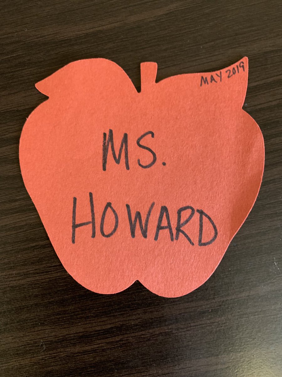 MissHoward_SPED's tweet photo. Teachers make a difference at all levels, even the collegiate level. Super thankful for this lady, her enthusiasm, and attitude this semester. She’s taught me how to become a better teacher! Thank you for the kind words and many lessons learned Della! 🍎 @DellaEducation https://t.co/YQ00OsxDR2