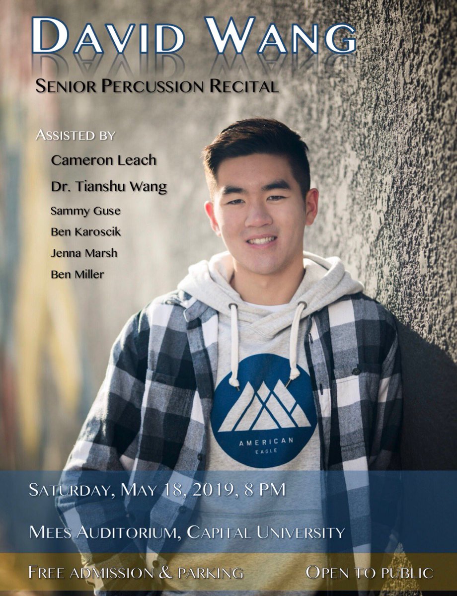 I’m having a senior percussion recital with the help of my best friends! Would be cool to see you there! <a href="/PhsnPerc/">PHSN Percussion</a> <a href="/NorthPride/">PHSN Band</a>