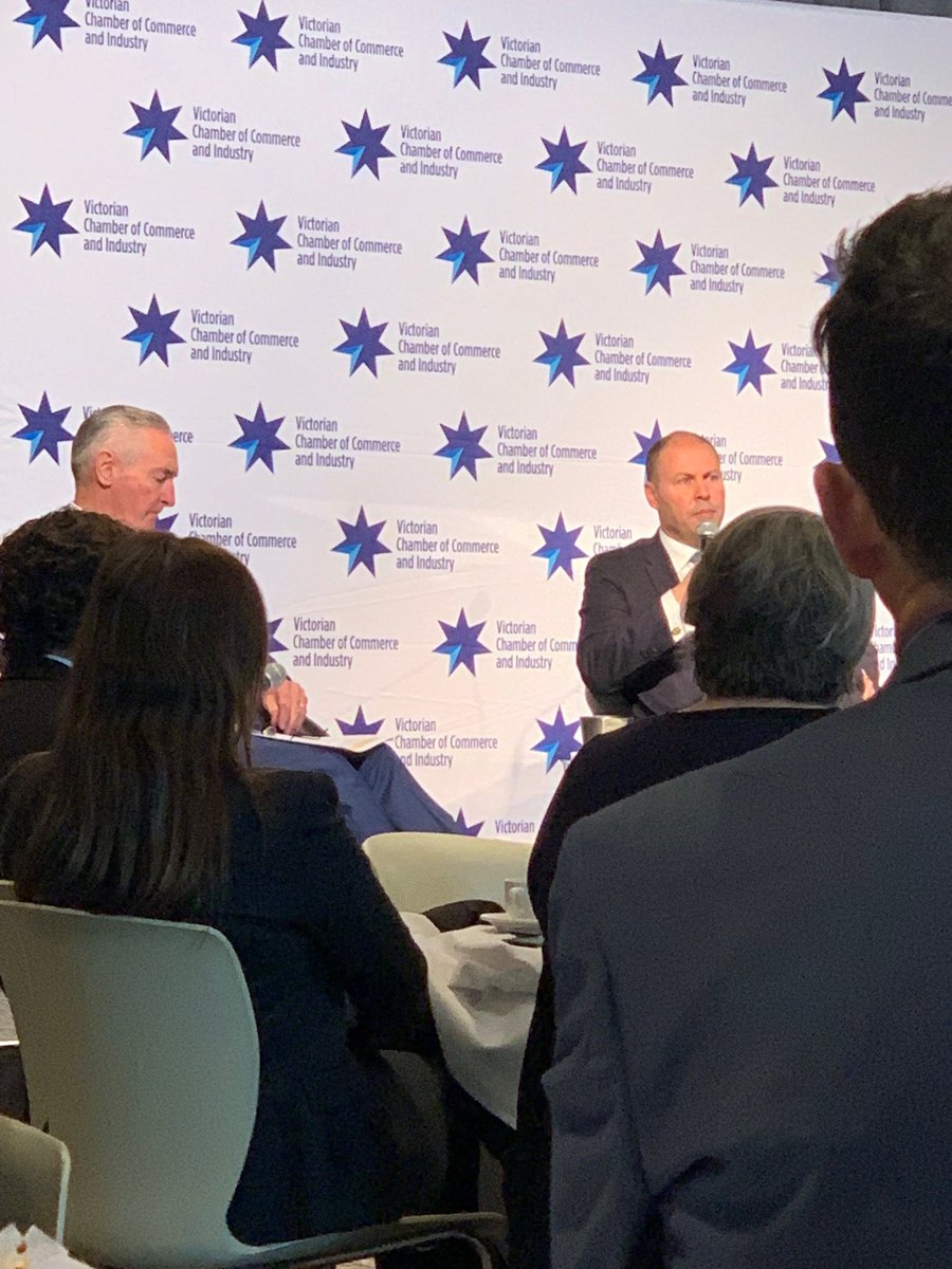 exechunta's tweet image. Breakfast with the Treasurer ⁦@vicchamber⁩ Grow the pie!