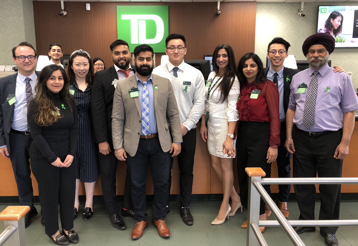 Proudly supporting #MentalHealthAwarenessweek.  We are dedicated in creating a mentally healthy workplace where all is valued, respected, and supported.  #GetLoud about what mental health really is.  <a href="/AndyCribb_TD/">Andy Cribb</a> @NicoleKubica_TD <a href="/ivanho326/">Ivan Ho</a> <a href="/raja_banga/">Raja Banga</a> <a href="/SaranSelina/">smiley</a>