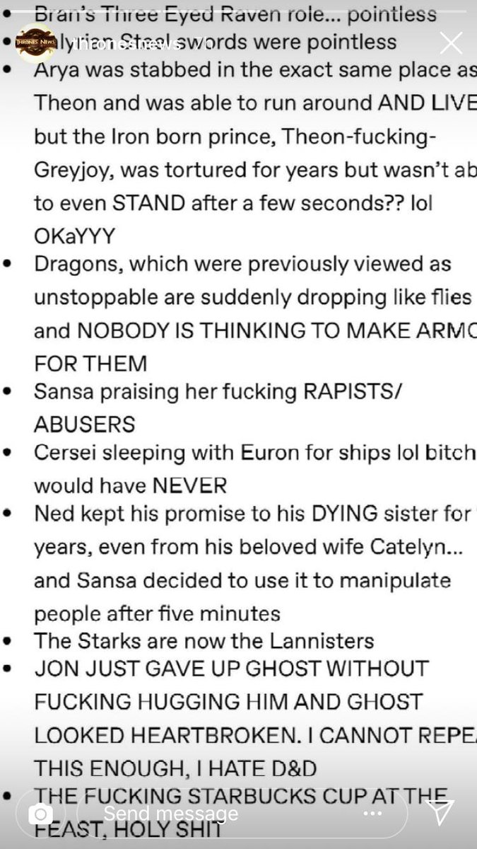 livelearnwit's tweet photo. My thoughts exactly 😒 #got #GameofThrones https://t.co/EPiID4rumf