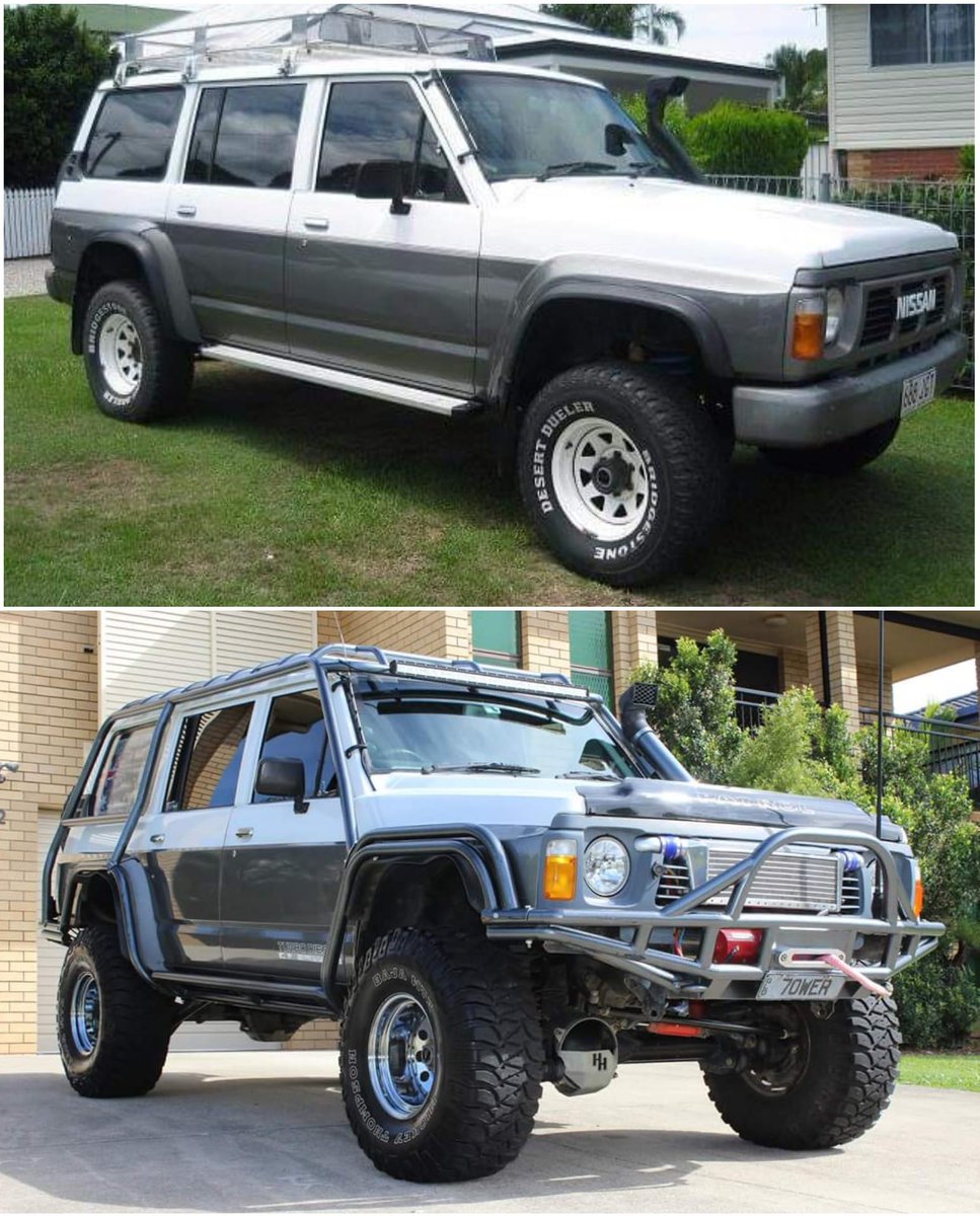 superior4x4's tweet photo. Transformation Tuesday! ๐ค
โ Send in your ๐ท pics or ๐น vids to Superior Engineering!
## Use our hashtags #superior4x4 & #superiorengineering to be featured.
#transformation #tuesday #transformationtuesday #flex #patrol #suspension https://t.co/Xr8c8uYUmy