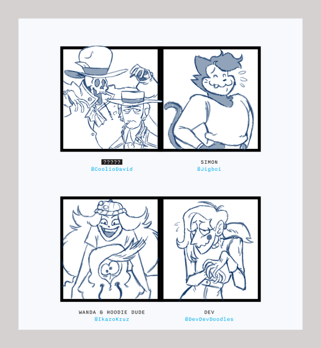 more @CoolioDavid @Jigboi @IkaroKruz @DevDev_Doodles 