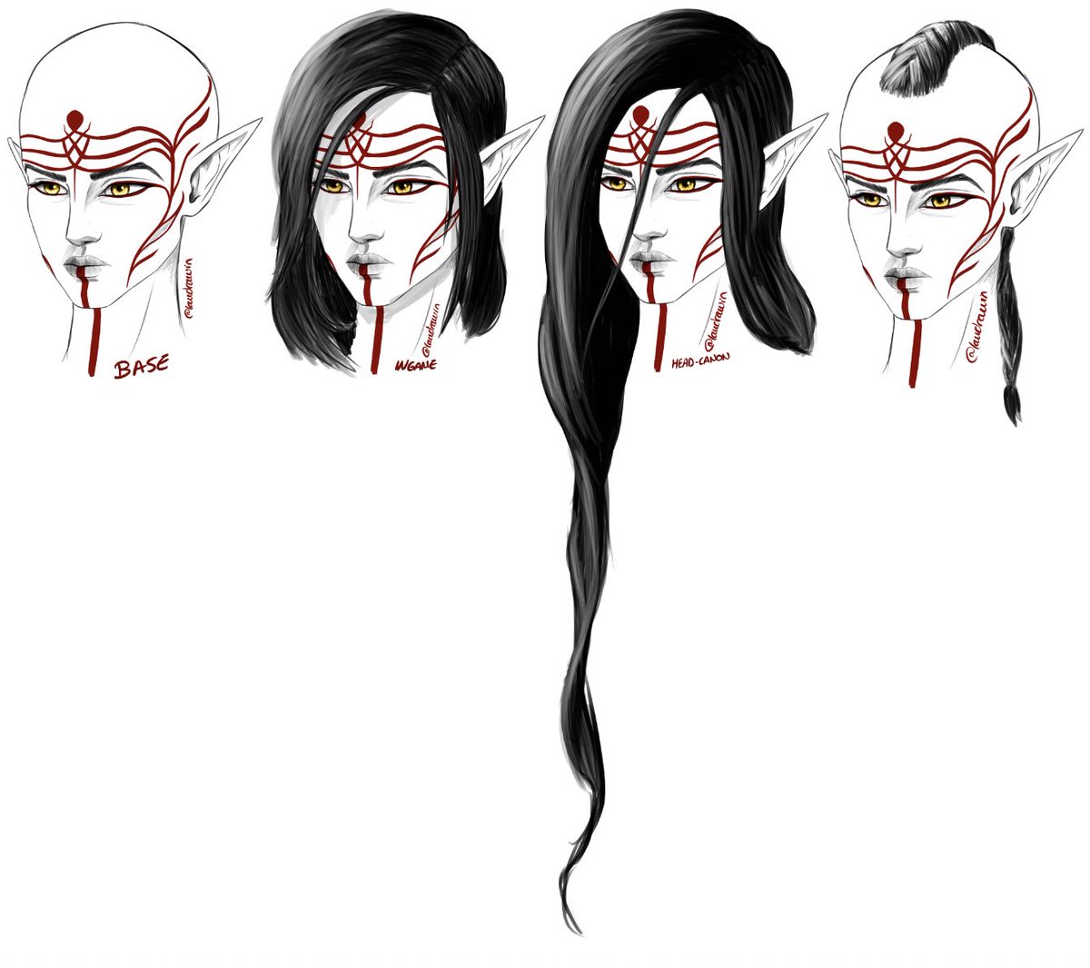 dragon age origins hairstyles