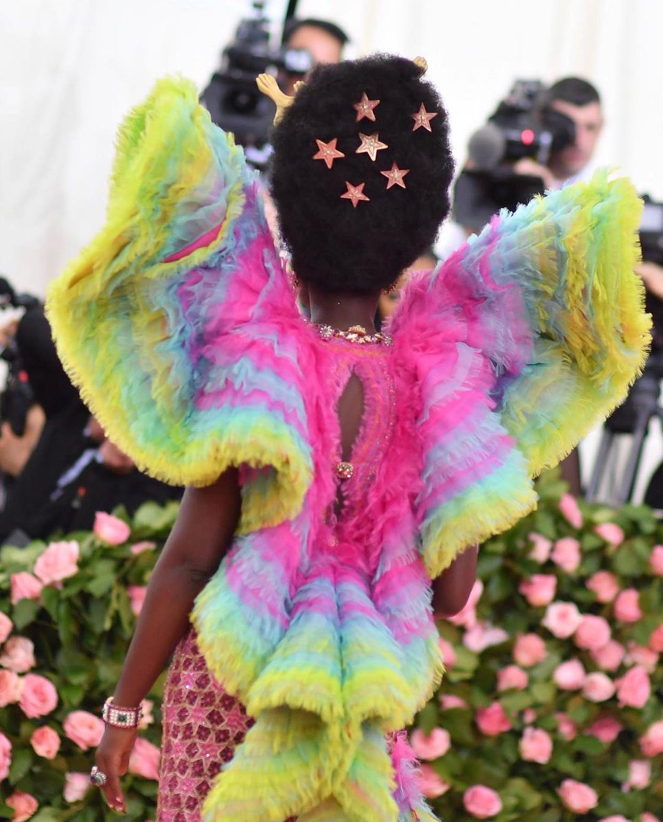 Lupita_Nyongo's tweet photo. You better work! #MetGala https://t.co/v1tdsE9YEm