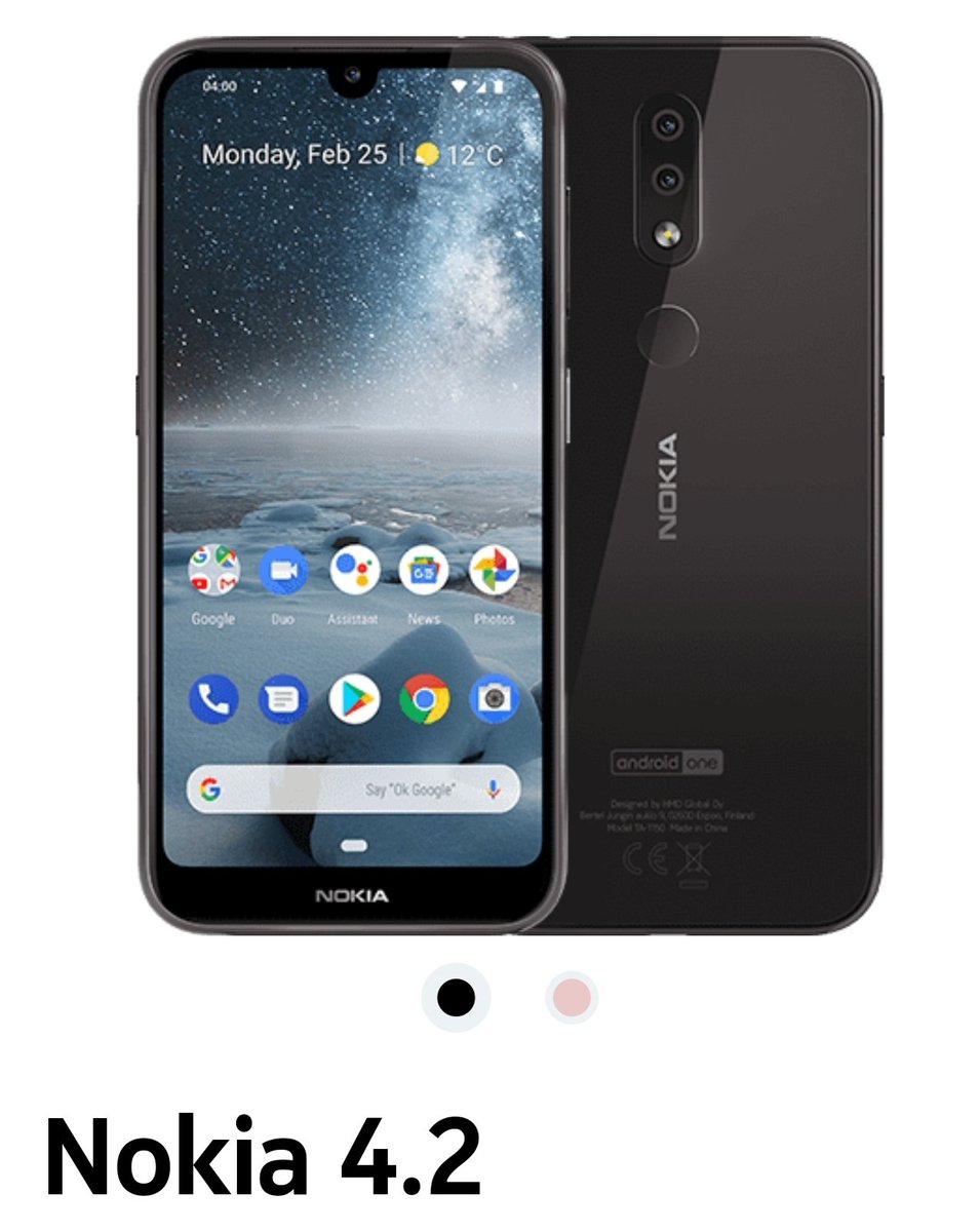 gadtorade's tweet photo. Confirmed, #Nokia42 untuk pasar Indonesia akan memiliki NFC, seperti kakaknya yg hadir duluan, #Nokia31+ .
Harga? 2 koma, ( harga pastinya nanti sore ya) 😅 https://t.co/sb0SPS6LNS