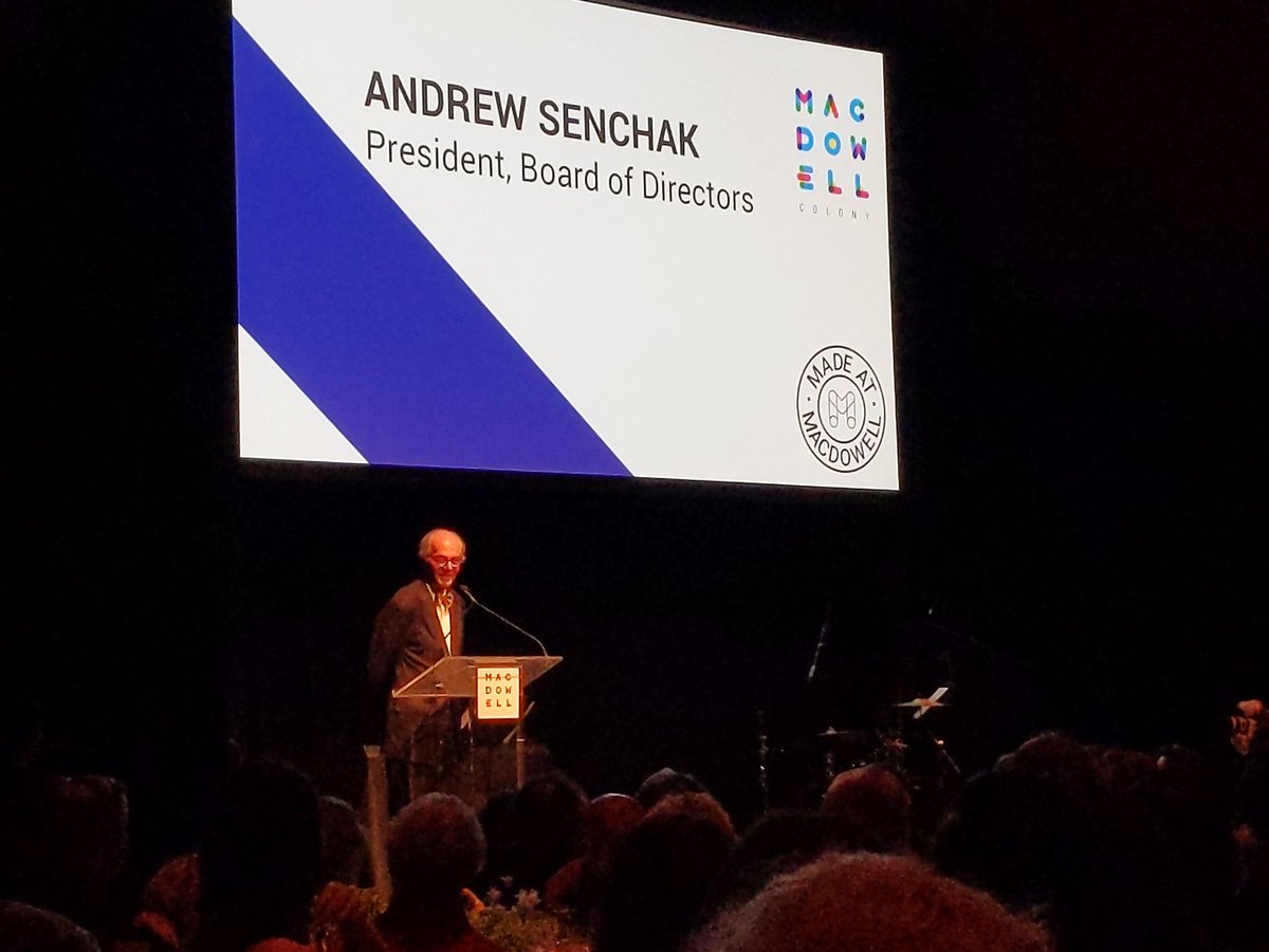 MacDowell1907's tweet image. &quot;The 31st year of Cheryl Young&apos;s tenure may have been the most impressive... there was the business of dedicating the #JamesBaldwinLibrary and securing a $2 million endowment for its support.&quot; - Board President Andrew Senchak. #MacDowellBenefit