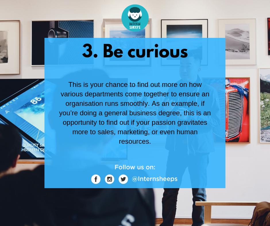 internsheeps's tweet photo. Get the most out of your internship! #InternsheepsTips
(2/2)
Sign up on #Internsheeps FOR FREE!
----> https://t.co/r3nHemTEFm https://t.co/PQrWp0fk4q