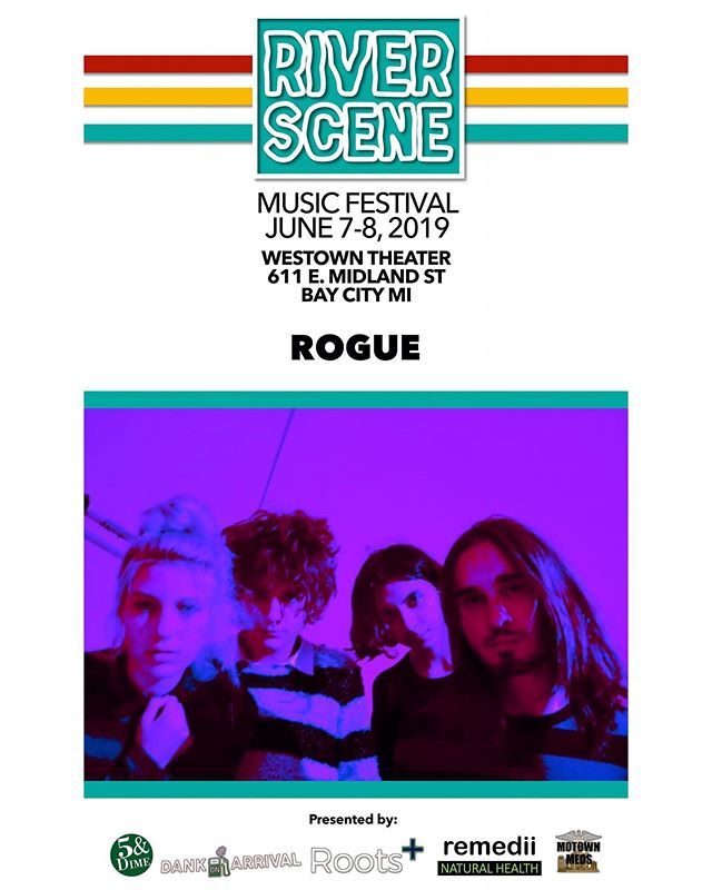 Rogue out of Toledo, Ohio will be performing at the Riverscene Music Festival! #musicfestival #music #concert bit.ly/2Jli1qJ
