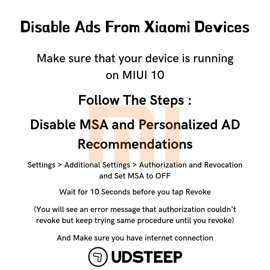 udsteep's tweet photo. Are you suffering from Xiaomi Ads ? Here's the solution,Follow the steps and enjoy ad-free MIUI experience!
#Xiaomi #MI #Redmi #MIUI10 #Ads #MIUI #Note7 #Note7Pro #PocoF1 #MiMix2 #Mi6 #Mi5s #Mi5 #Mi4 #Mi3 #MiNote2 #MiMax2 #MiMax #Note5Pro #Note5A #Note4 #Note3 #Redmi5A
#UDSTEEP https://t.co/mJr1Cs1tfz