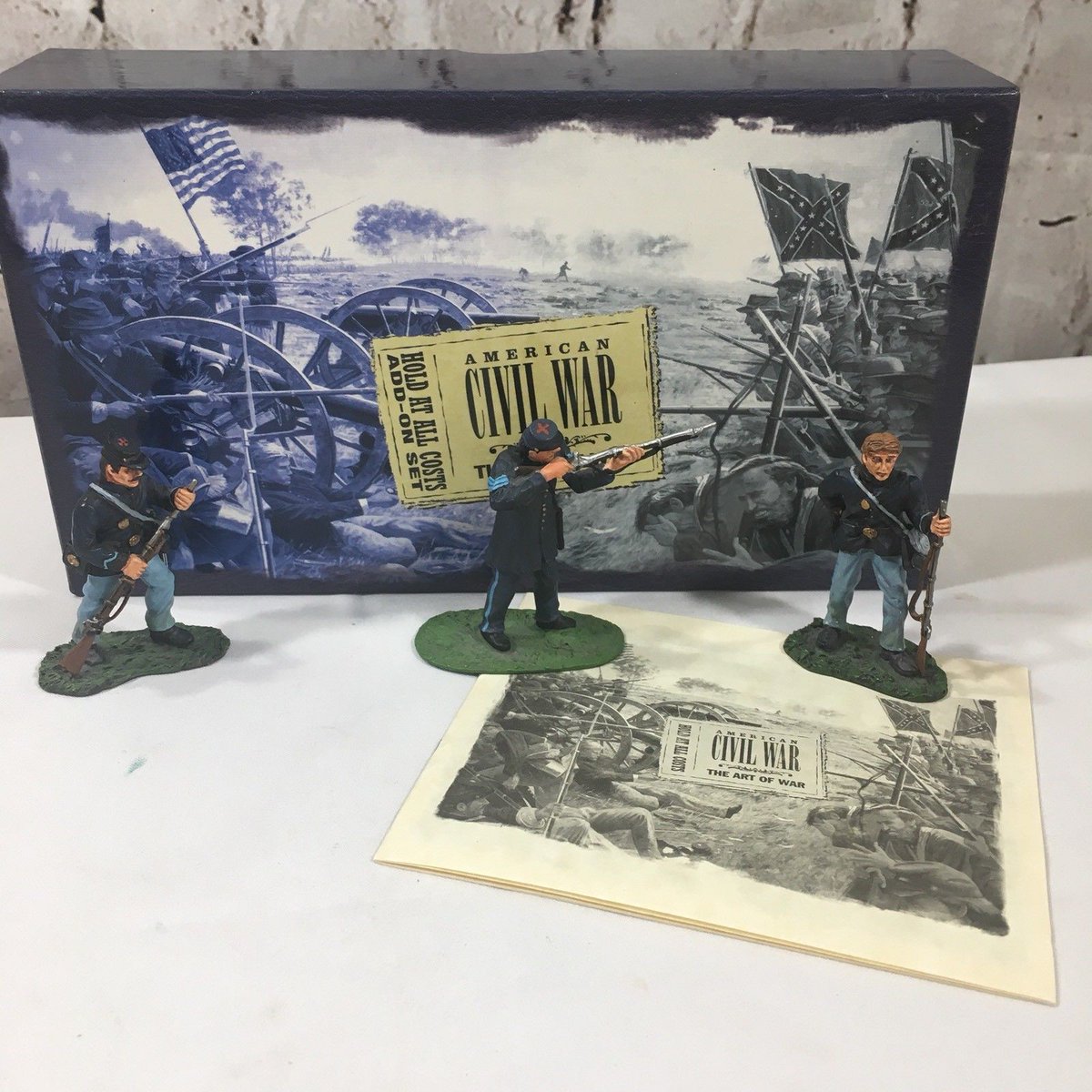 EclecticOutfitr's tweet photo. W. Britains American Civil War Art of War Hold At All Costs 3 Piece Add-on Set
https://t.co/EpWlNQYEIx
#civilwar #wbritains #warfigures #collectorset #warfigureset #war #collector #ebayROCteam #ebayseller #resellercommunity https://t.co/rtnlA6yzwt