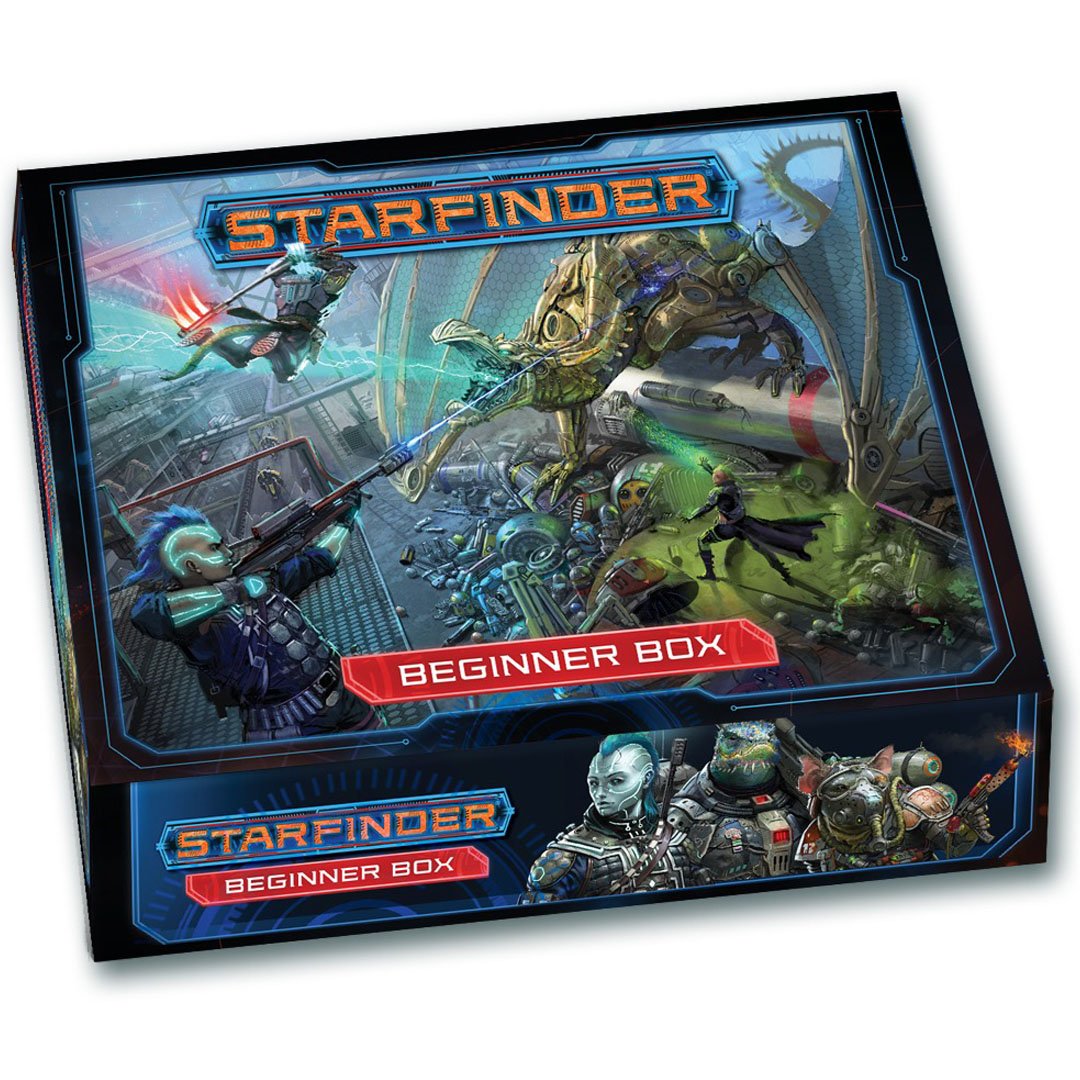 paizo's tweet photo. Paizo's very own @Owen_Stephens dives into the game design decisions that brought the #StarfinderBeginnerBox to life! Check it out on today's blog: https://t.co/1NFGW6cwsh https://t.co/dcEE3dKxMU