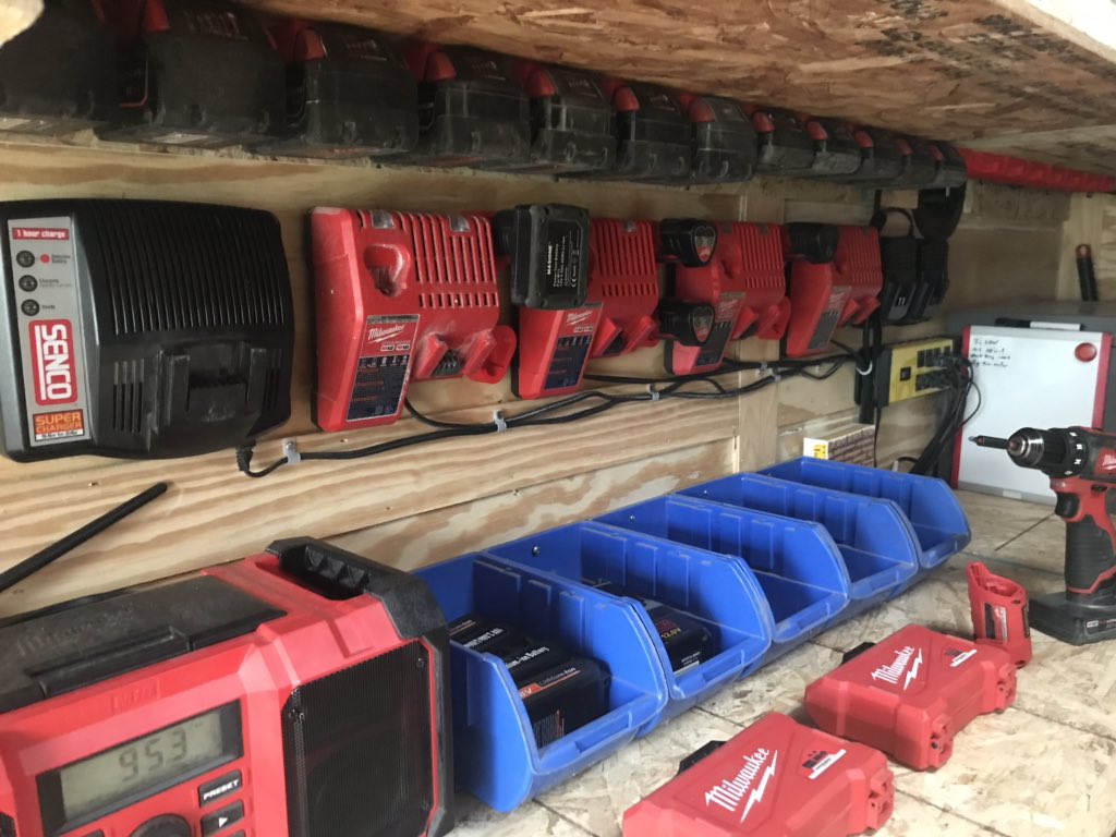 jmoeding75's tweet image. Milwaukee tool setup