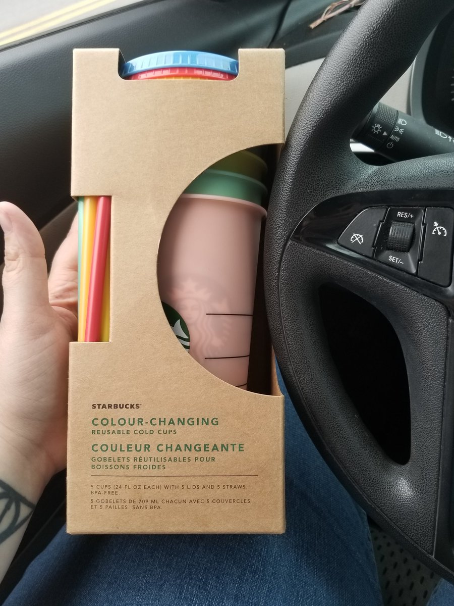 alishadubb's tweet photo. Ya girl got these cups. #Starbucks #Iworkthere https://t.co/8QZ7si5N3L