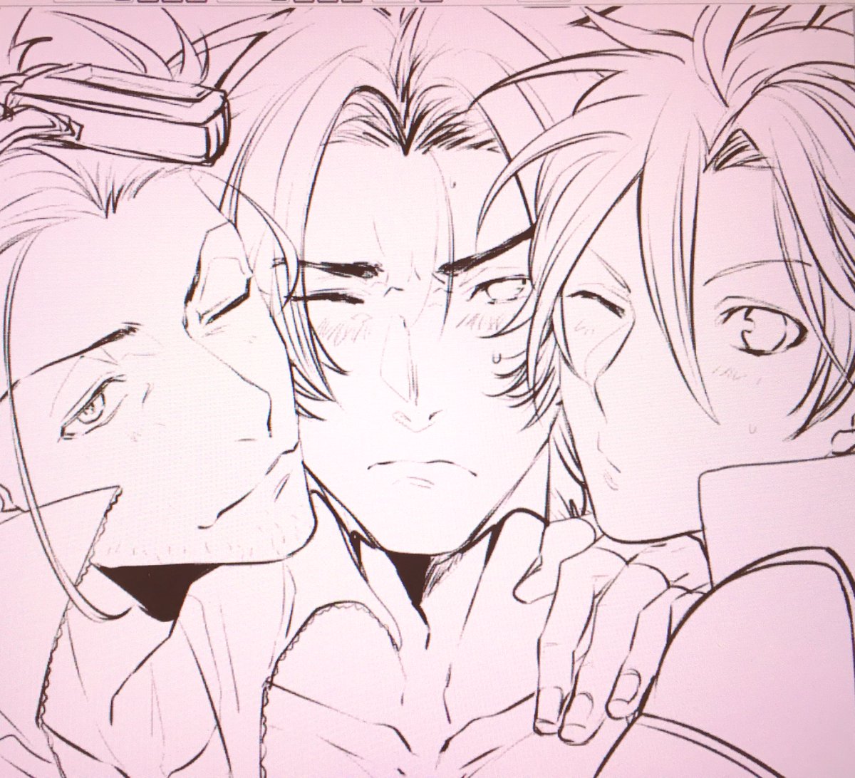 生きてます
やっとこさ時間と気力を確保して
超久しぶりに絵を描いた…!
三名槍愛しい 