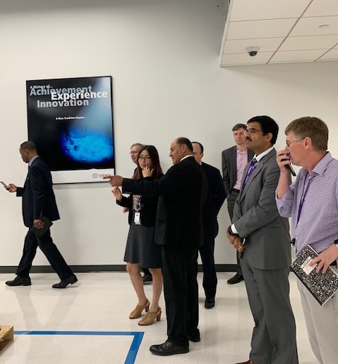 IDEMIA_IST's tweet photo. #ICYMI on the day: @RepLouCorrea recently visited IDEMIA’s Anaheim CA office to review advanced strategies for aviation security &amp; streamline travel for passengers. https://t.co/lNocT1vGqO