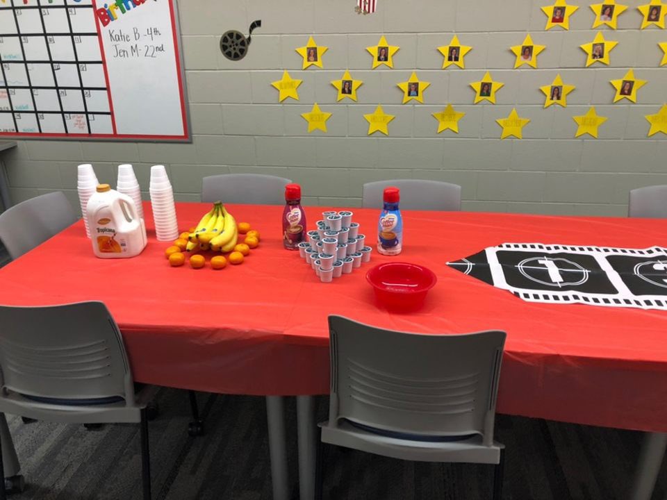 SLCSpearson's tweet photo. Thank you very much for spoiling the staff this morning with breakfast. What a nice treat to start the week! https://t.co/EZYdEBhttl