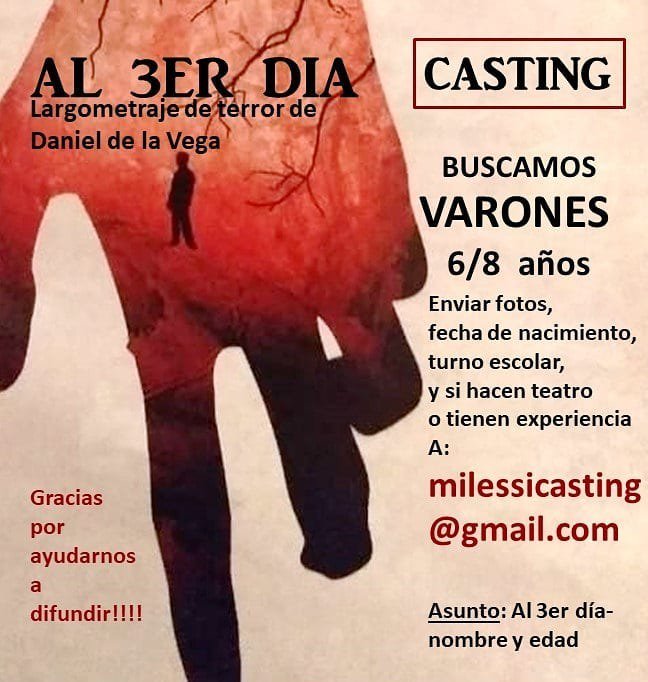#Casting #terror #cine #Al3erDia
