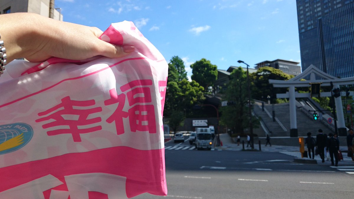 「幸福実現党 ポスター 釈量子を国政に送り出す会」の画像検索結果