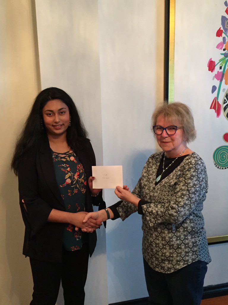 ZontaNiagaraON's tweet photo. Congratulations to the incredibly deserving winner of the Young Women in Public Affairs Award for the Zonta Club of Niagara Falls, Amal Qayum (with President Nicki Inch)
And see how she's advocating for her fellow students https://t.co/XPXKFNV5ck
#ZontaNF #Zonta100 #YWPA #ZontaD4 https://t.co/ogt6EocoK4