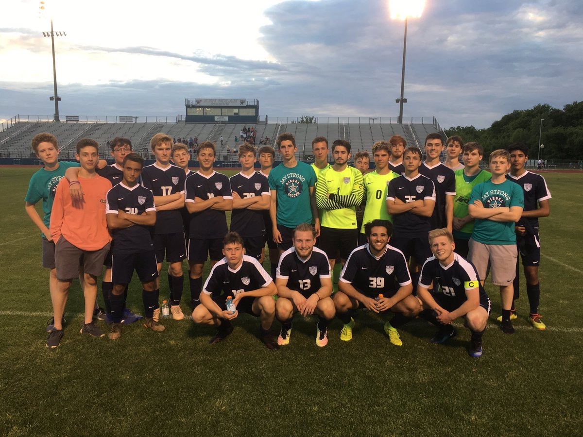 SiegelFutbol's tweet image. Final 2-1 in overtime.
Goals Drew, Carson
Assists Jahon, Ryan