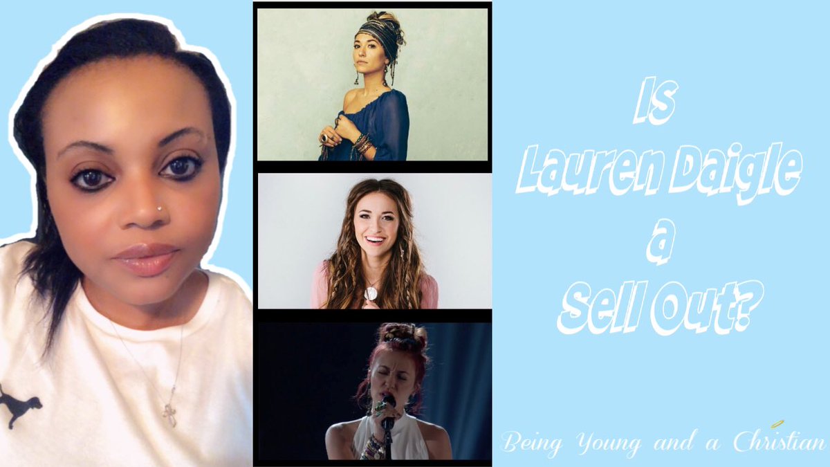 Lauren Daigle Is A Sell Out! | Christian Artists Going Mainstream youtu.be/u6QQCq1khNM via <a href="/YouTube/">YouTube</a> Click the link to checkout my new YouTube video!! <a href="/Lauren_Daigle/">Lauren Daigle</a> #laurendaigle #Christians #Christianity #ChristianMusic #christianartists  #BillboardMusicAwards #ellenshow
