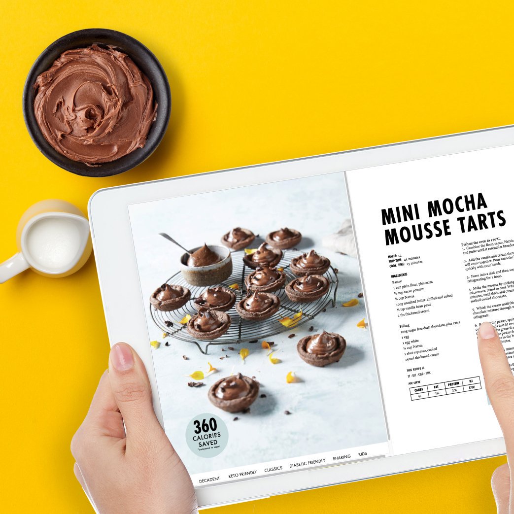 Get mouthwatering #sugarfree recipes and so much more with SUGARFree Living by Natvia! Get your copy now natvia.com/magazine