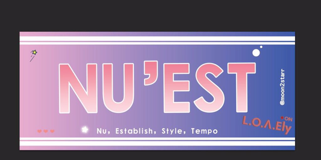 MOON2STARR's tweet photo. MOON2STARR FAN SUPPORT FOR HPF2019 👭

25/5: NU’EST BANNER 💕
26/5: SUJU BANNER 💙

Venue: Singapore Indoor Stadium (Exact TBA)
Time: Exact TBA 

More details soon‼️

#HallyuPopFest 
#HallyuPopFest2019 
#한류팝페스트 
#슈퍼주니어 #SUPERJUNIOR
#뉴이스트 #NUEST https://t.co/mb0JQHENcH