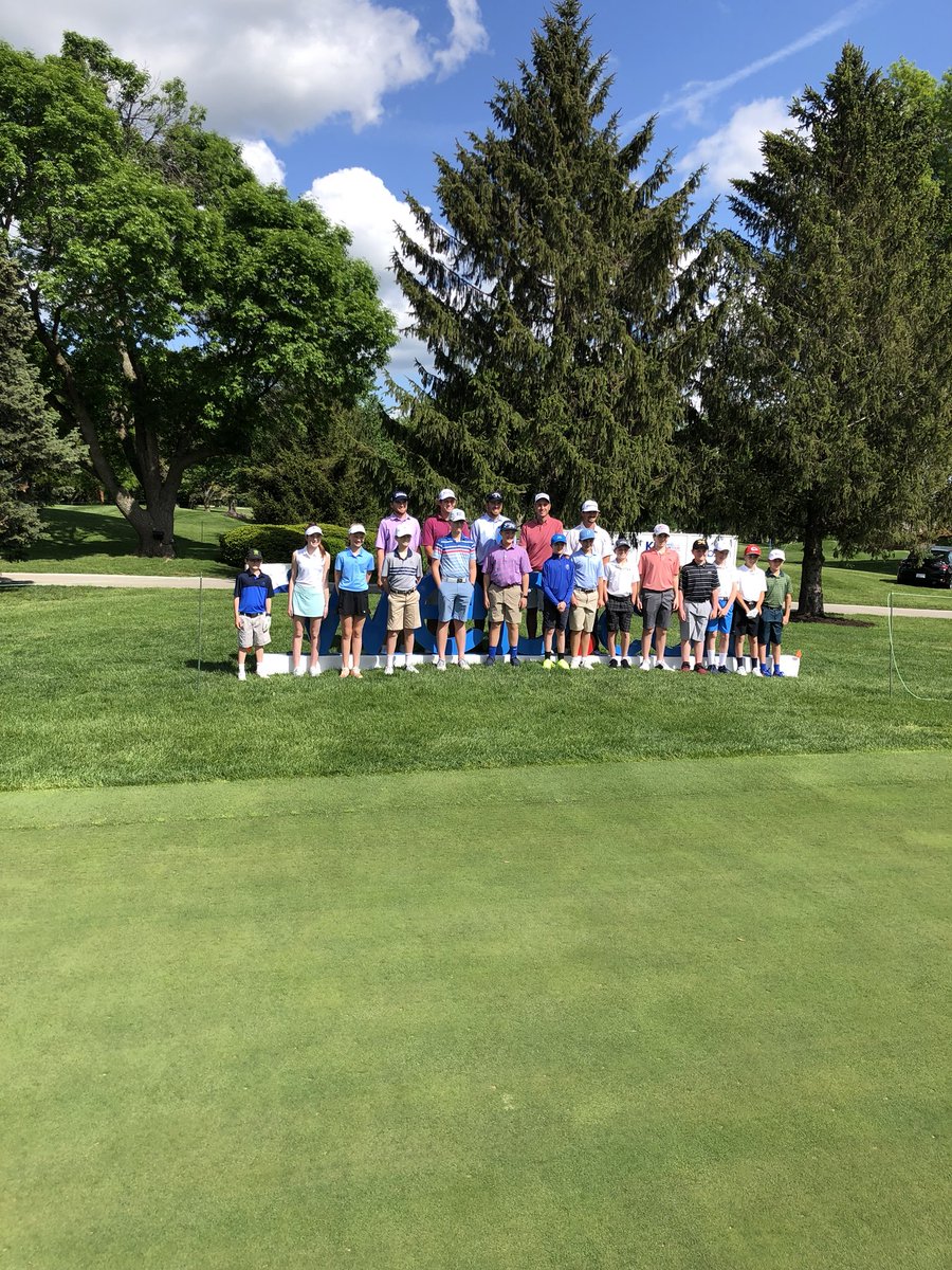 Awesome 3 hole Walking Junior Clinic today <a href="/BlueHillsCCGolf/">Blue Hills CC</a>! #GrowTheGame <a href="/WebDotComTour/">Korn Ferry Tour</a> @KCGolfClassic