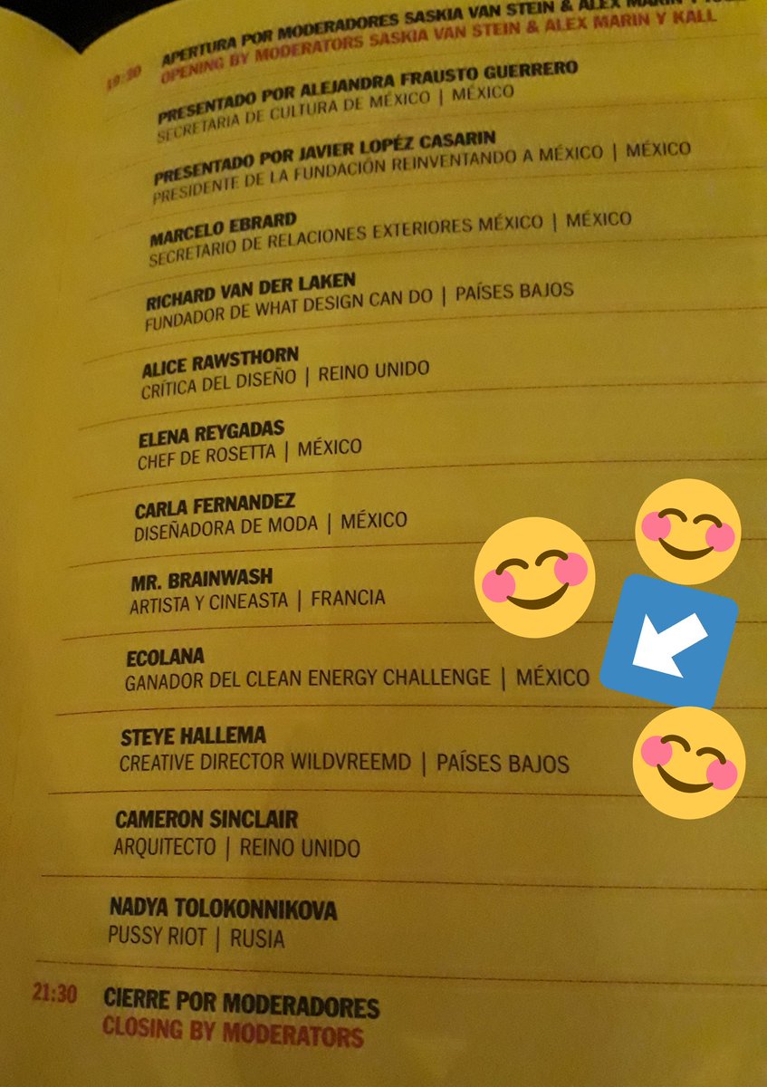 ecolanamx's tweet image. ¡Estamos en el programa de #WhatDesignCanDo!