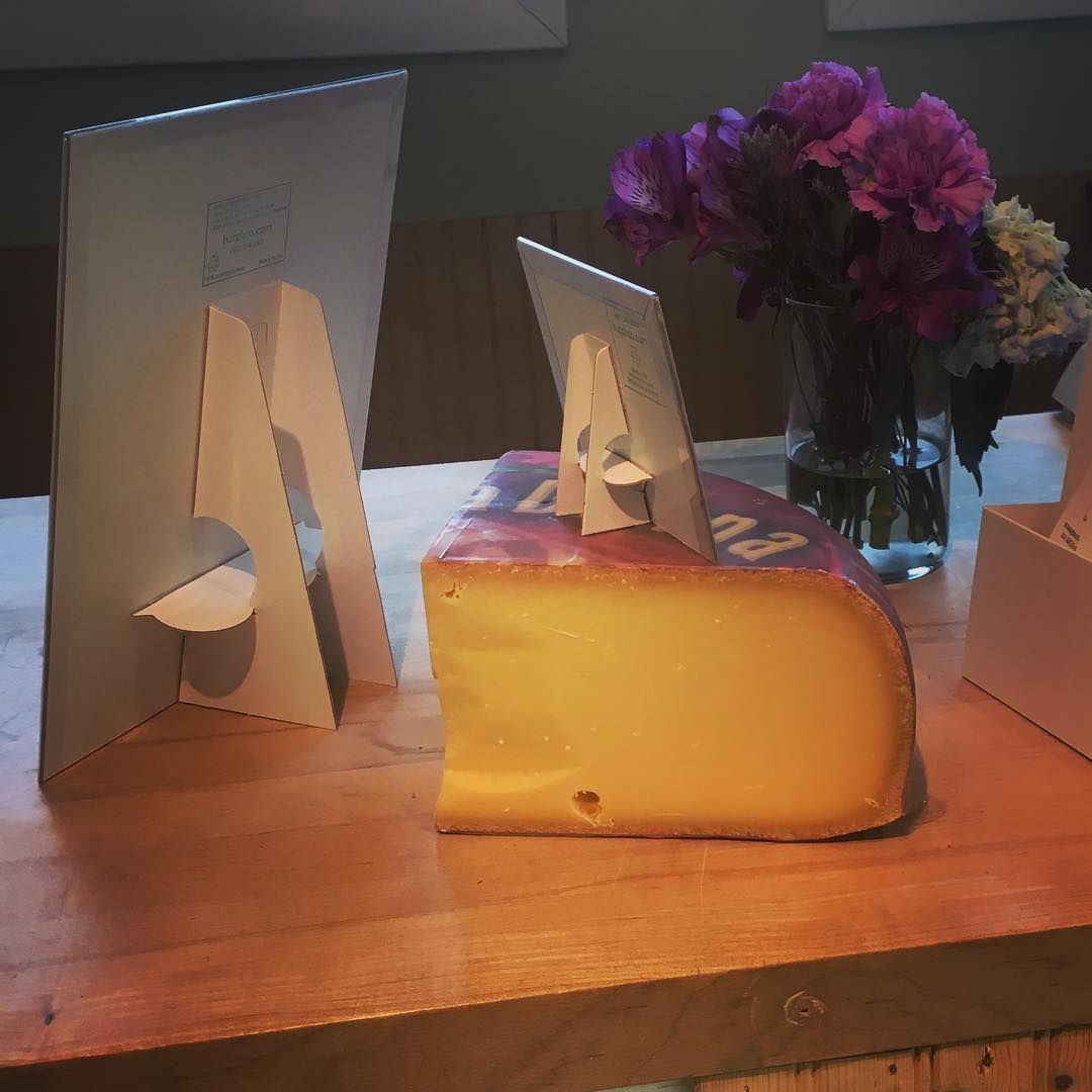 Affordable #signholders for your  #tabledisplay of new products and services. Durable, high quality and #MadeinUSA. View more at HUTCHCO.COM⠀

#winestore⠀
#productdisplay #winetasting #cheeseshops #newproduct #retaildisplay #storedisplay ⠀
#foodstore