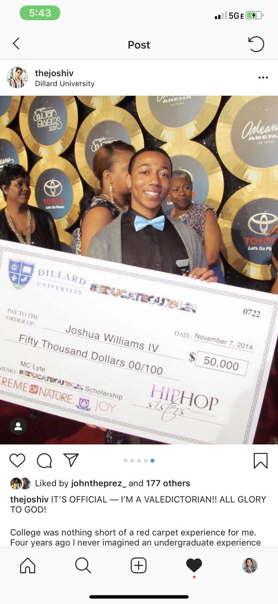 mclyte's tweet image. @HIPHOPSISTERS has a Valedictorian!! 2019 #educateourmen Graduate @TheJoshIV hardwork pays off!!