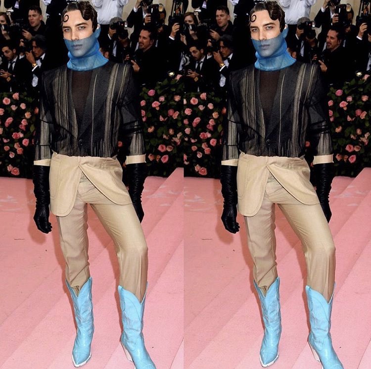 Can we talk about how the men are killing it this year! 😍 #MetGala2019 #MetBall2019