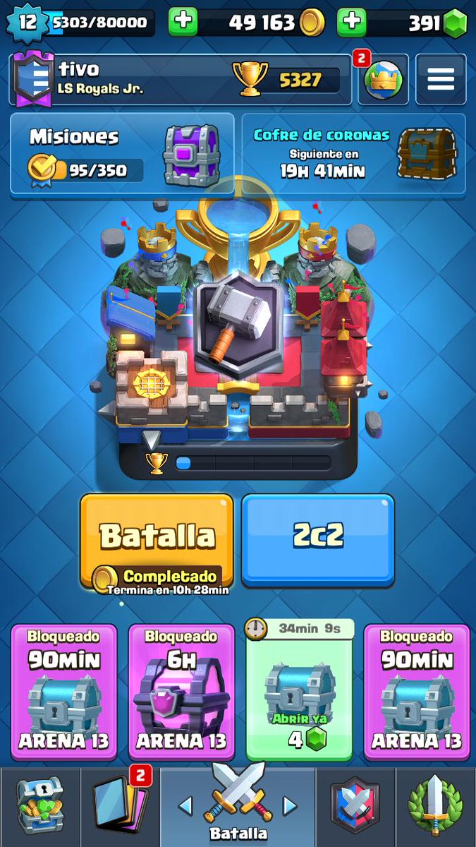 Y ustedes, ¿Como terminaron la temporada? 🤔
#clashroyale