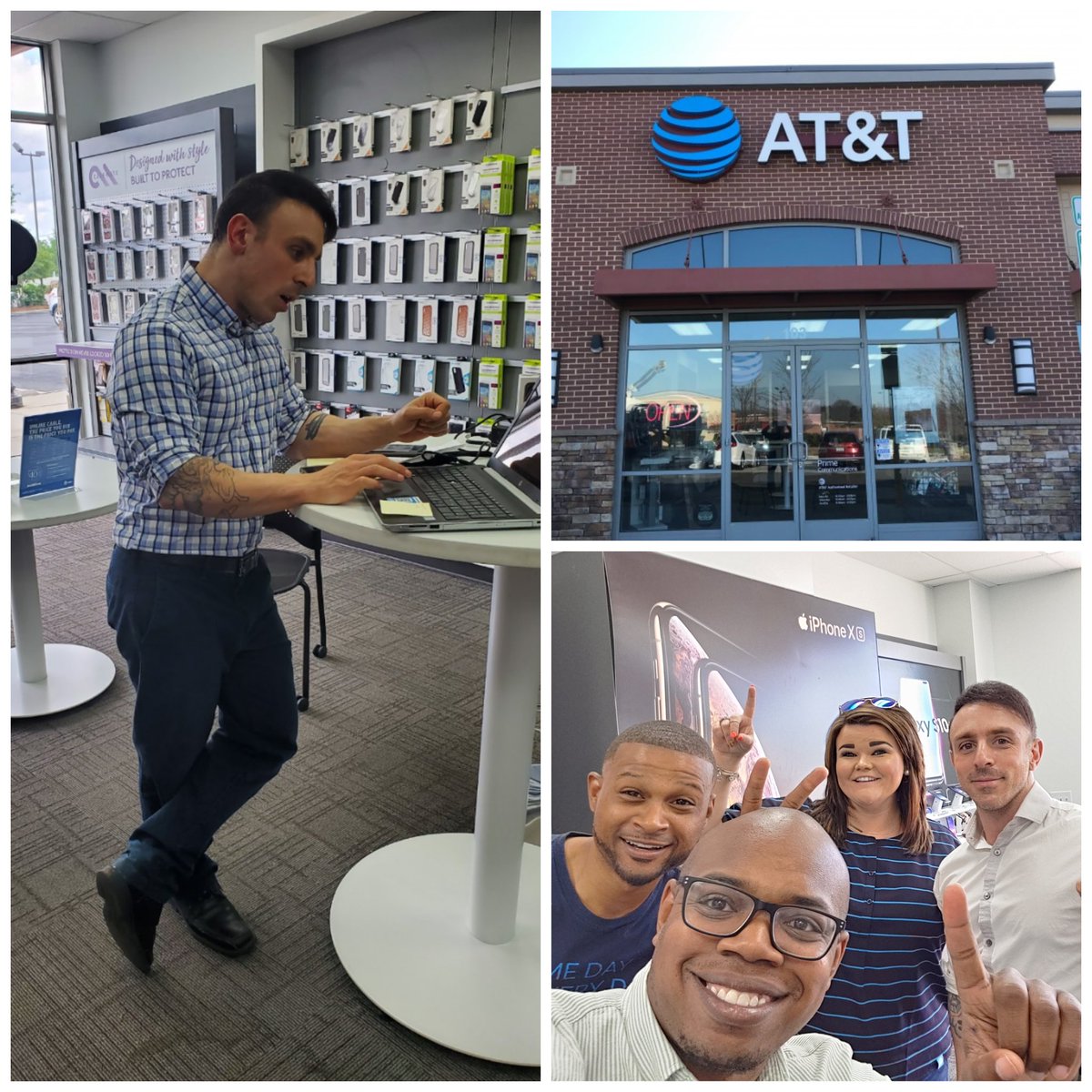 I would like to welcome Chris Sahloff to the Greensboro leadership team. Taking on our Elmsley Square location May 1, Chris closed his first 20 line CRU port from Verizon.   #Prime2000 #theGREAT28 <a href="/theriddler704/">Stephanie Riddle</a> @Donny_Feller6 <a href="/ATT_Chad/">Chad C</a>