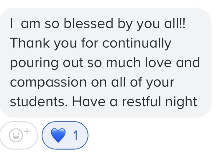 JessicaErin22's tweet photo. I could not have asked for a better group of parents this year! ❤️ #MoreThanAMessage @RemindHQ https://t.co/7QtqkRqUFJ