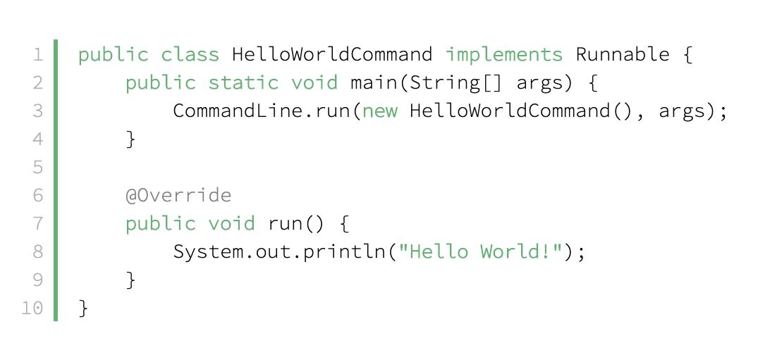 Create a #Java Command Line Program with Picocli @baeldung https://t.co ...